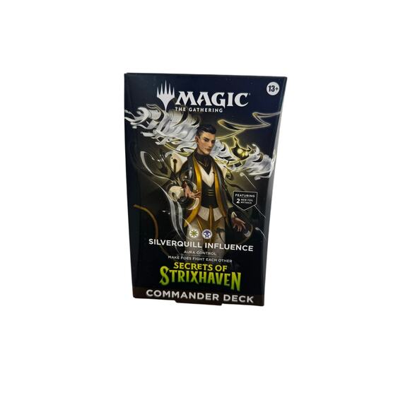 mtg silverquill commander deck Magic: The Gathering Secrets of Strixhaven Commander 2021 Review Silverquill